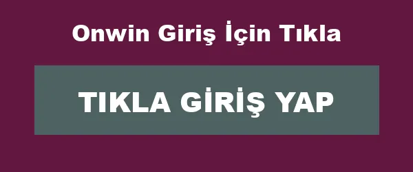 Onwin Giriş İçin Tıkla infografik